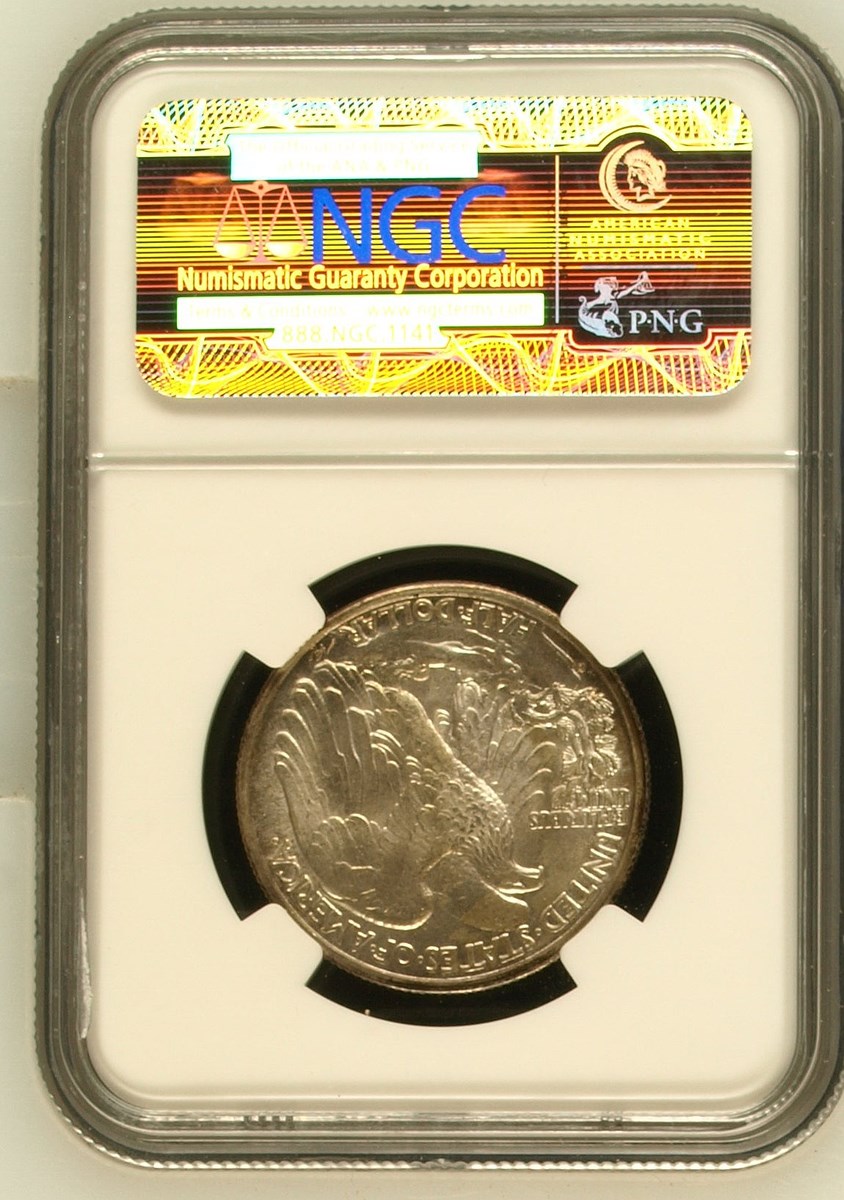 1945 D 50C MS | Coin Explorer | NGC