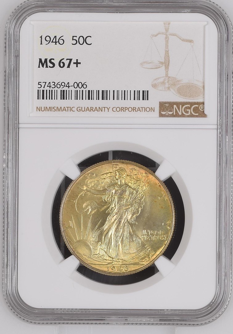1946 50C MS | Coin Explorer | NGC
