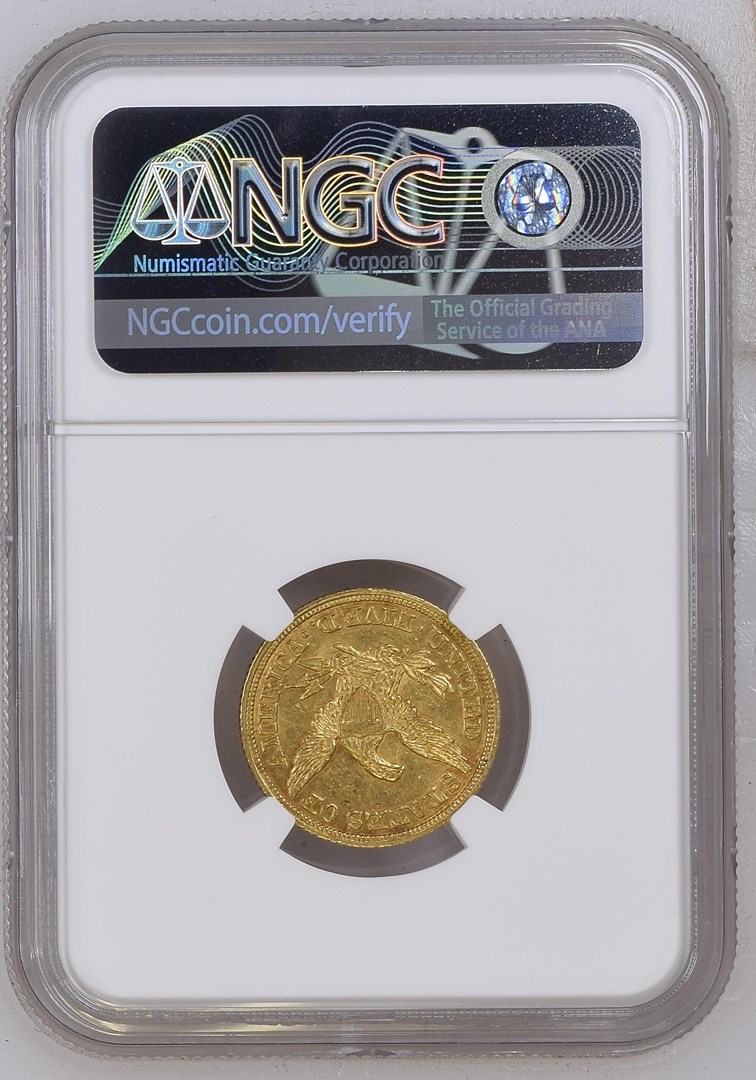 1845 $5 MS | Coin Explorer | NGC