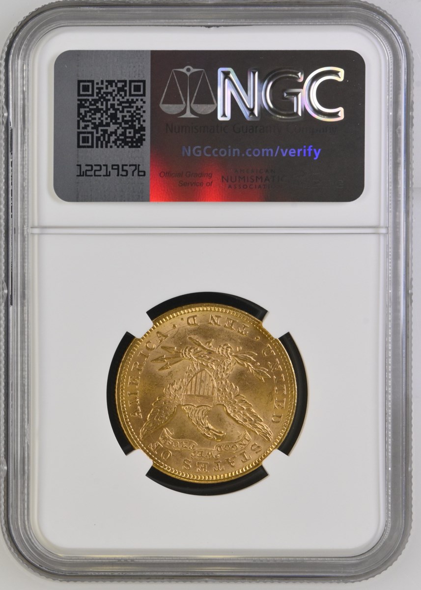1893 $10 MS | Coin Explorer | NGC