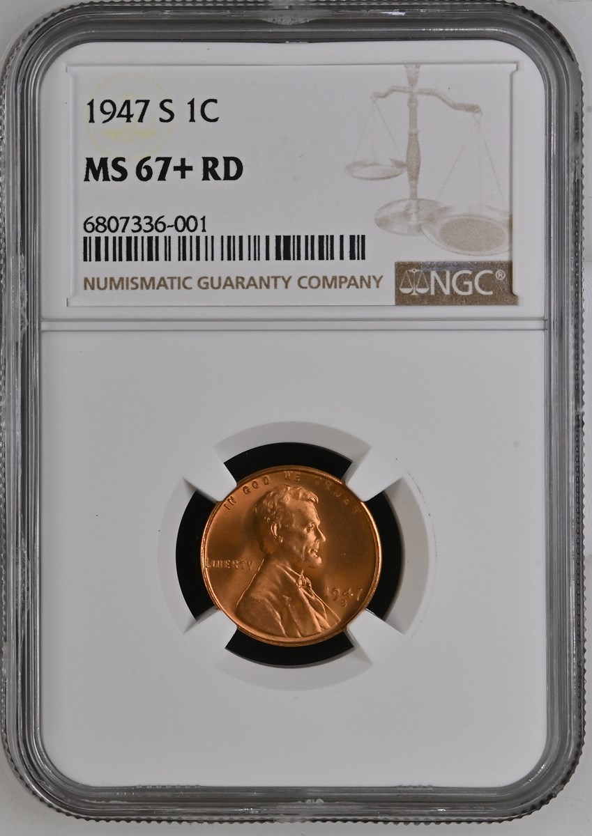 1947 S 1C MS | Coin Explorer | NGC