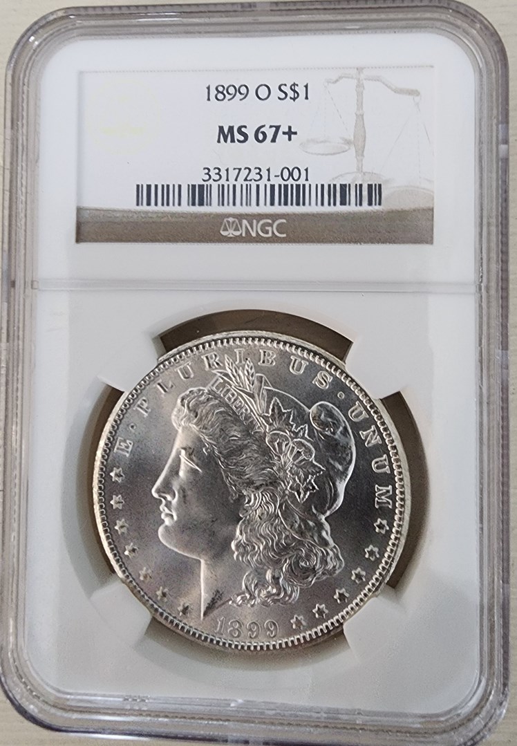 1899 O $1 MS | Coin Explorer | NGC