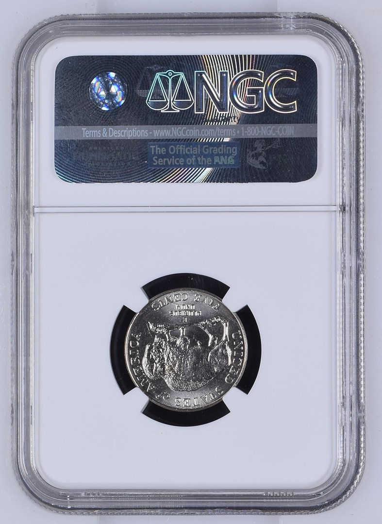 2005 D BISON 5C MS | Coin Explorer | NGC