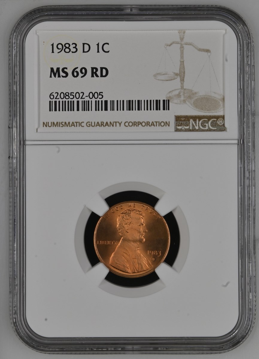 1983 D 1C MS | Coin Explorer | NGC