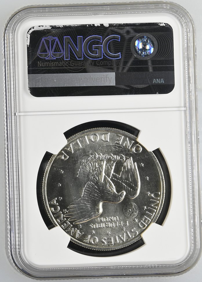 1972 S SILVER $1 MS | Coin Explorer | NGC