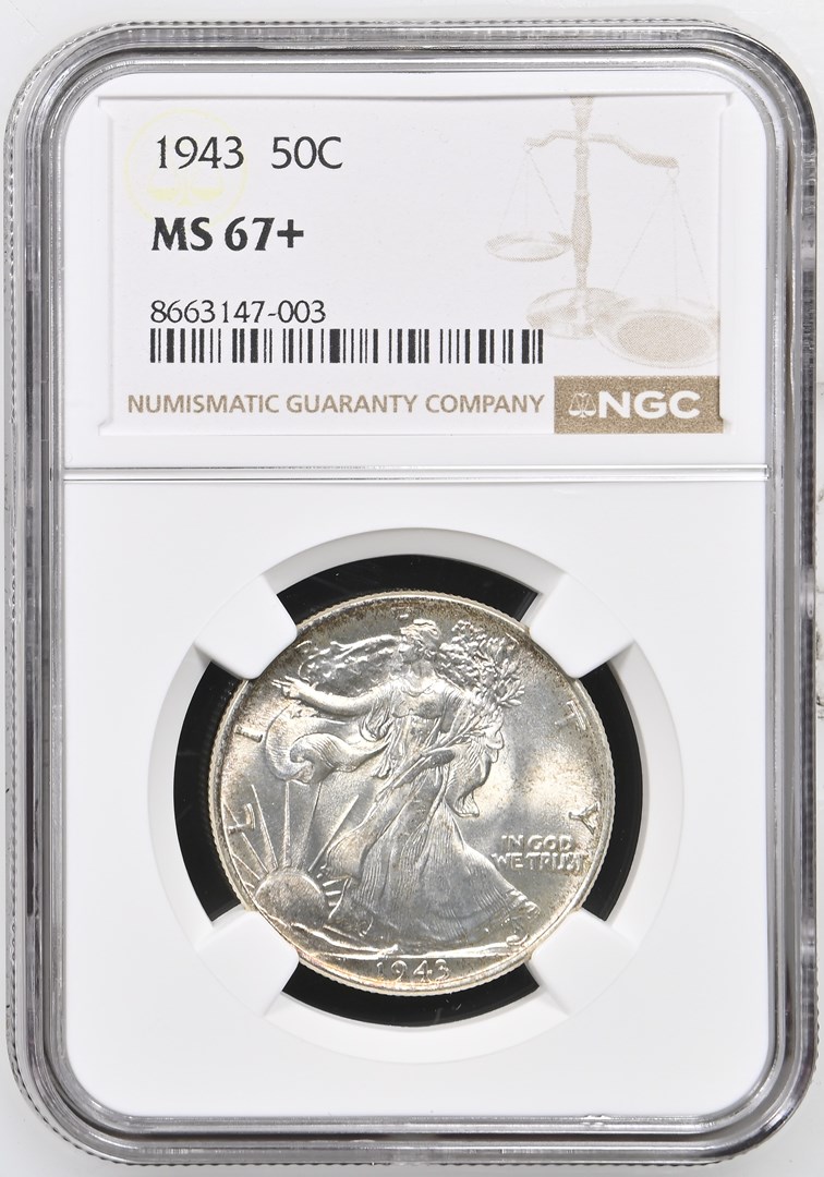 1943 50C MS | Coin Explorer | NGC