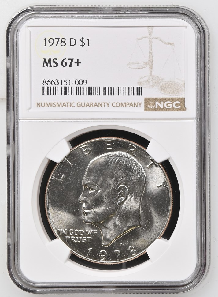 1978 D $1 MS | Coin Explorer | NGC