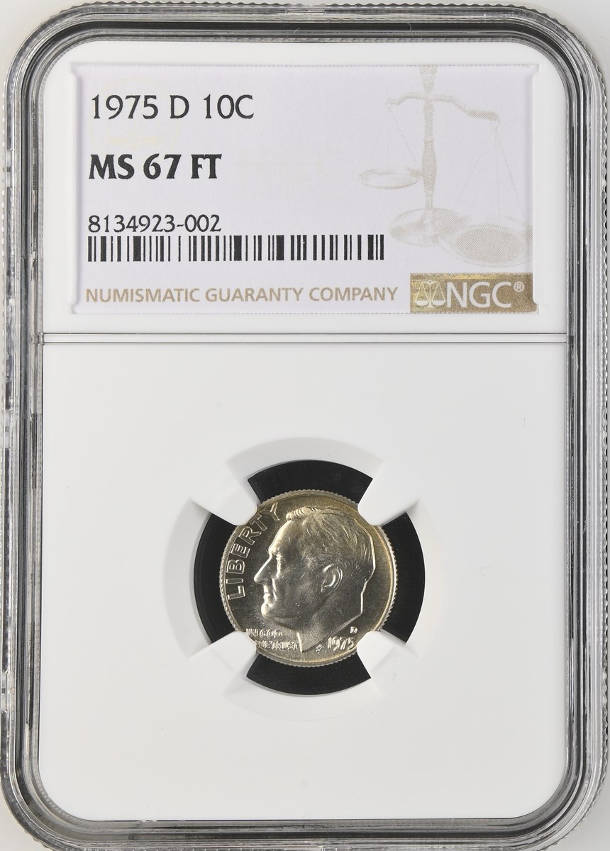 1975 D 10C MS | Coin Explorer | NGC