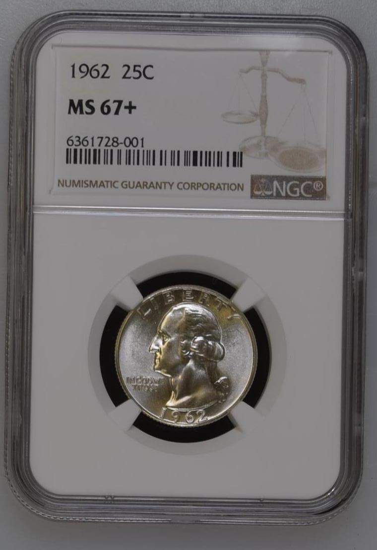 1962 25C MS | Coin Explorer | NGC