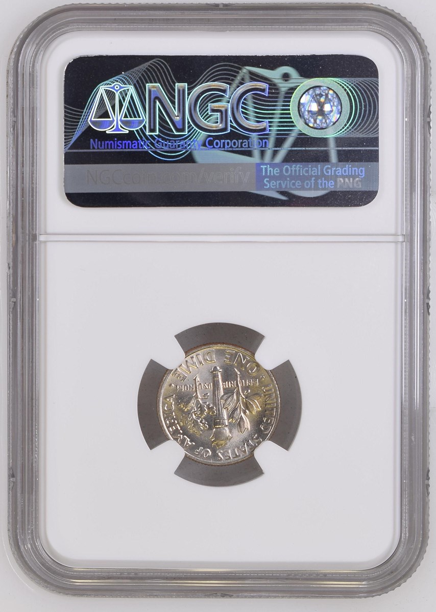 1968 D 10C MS | Coin Explorer | NGC