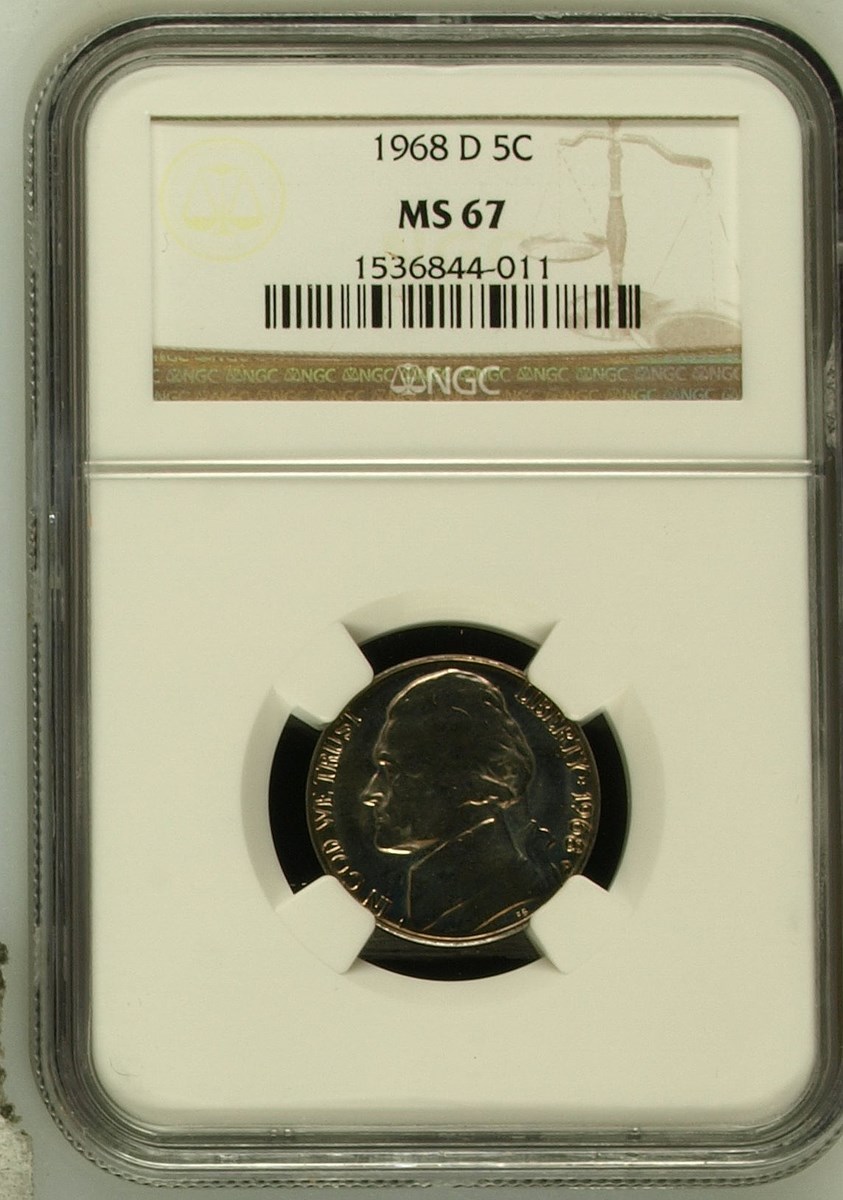 1968 D 5C MS | Coin Explorer | NGC