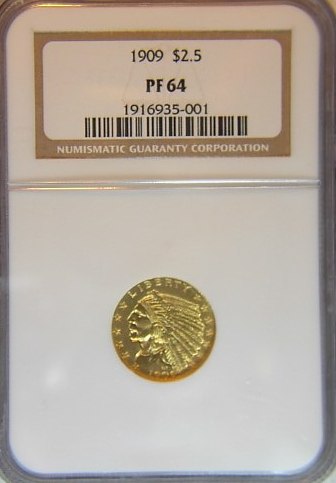 1909 $2.5 PF | Coin Explorer | NGC