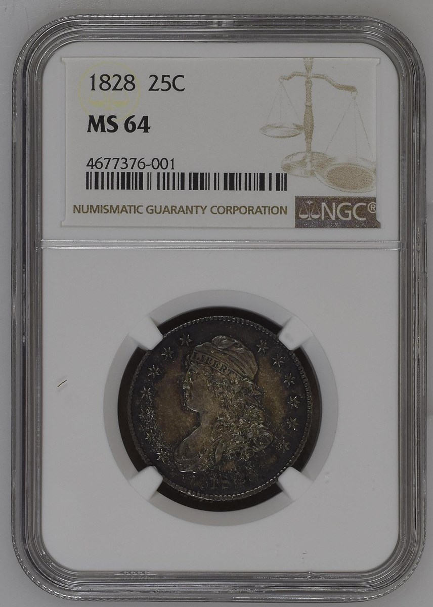1828 25C MS | Coin Explorer | NGC