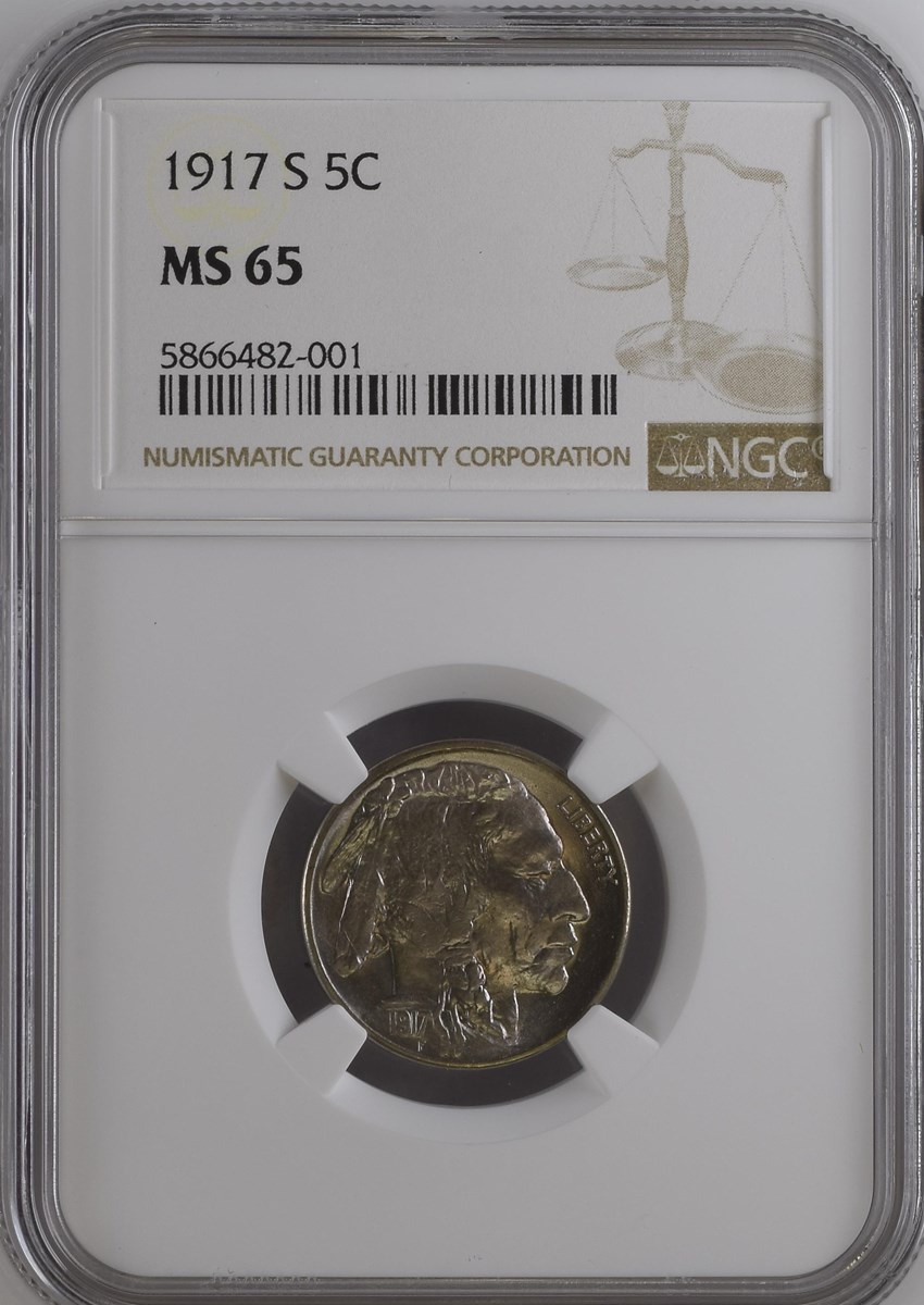1917 S 5C MS | Coin Explorer | NGC