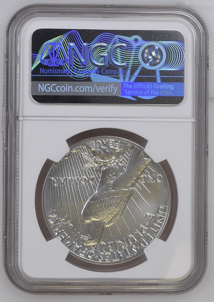2021 Peace High Relief $1 MS | Coin Explorer | NGC