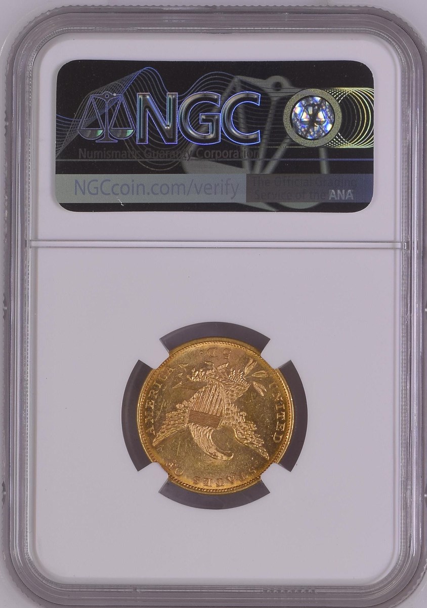 1834 CLASSIC SCRIPT 8 CROSSLET 4 HM-9 $5 MS | Coin Explorer | NGC