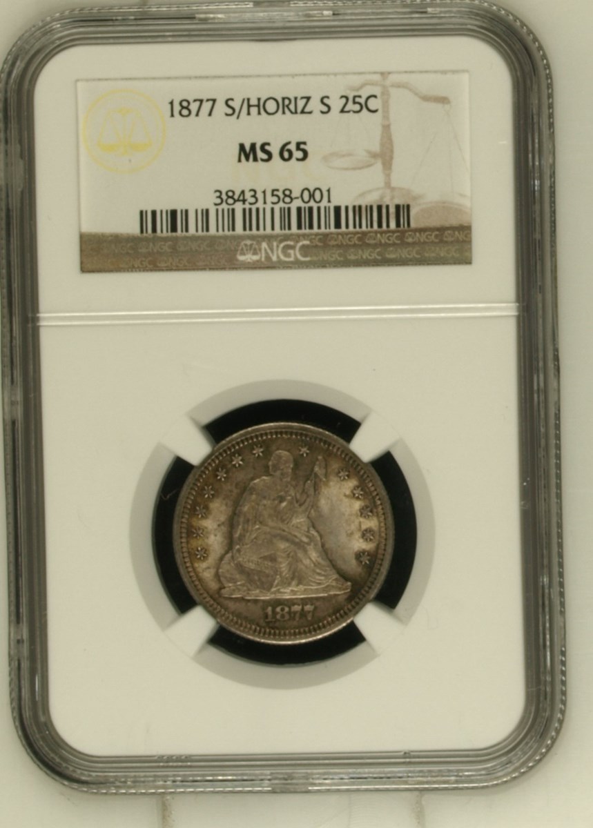 1877 S 25C MS | Coin Explorer | NGC