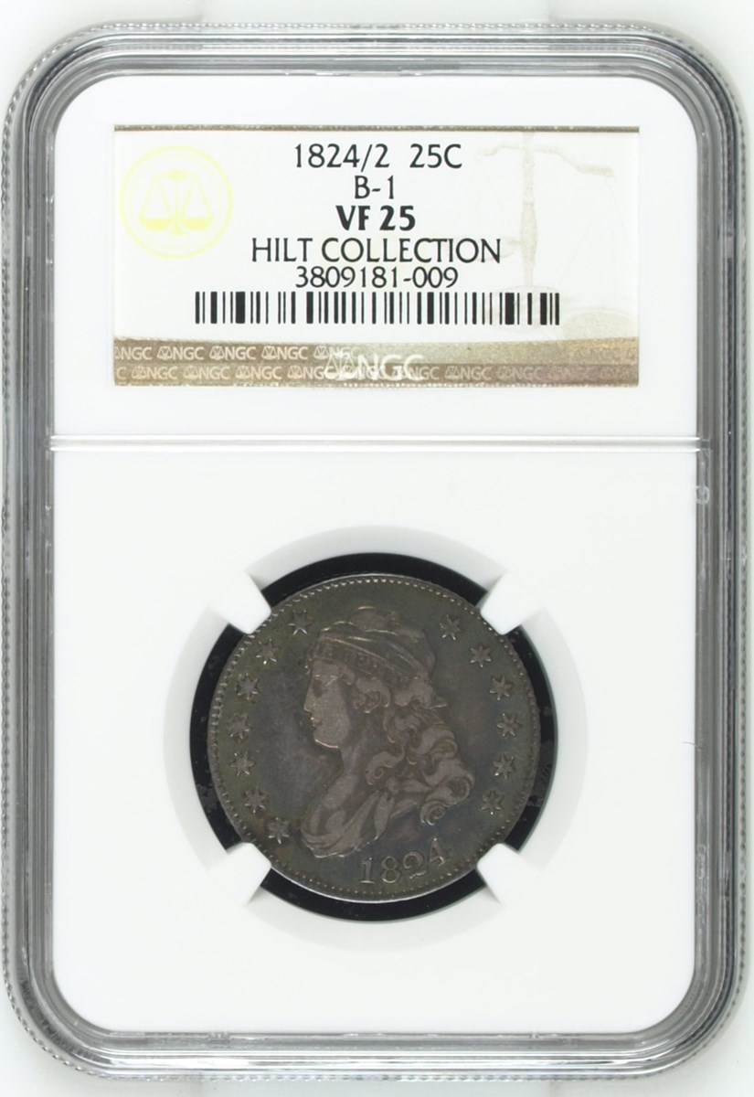 1824/2 B-1 25C MS | Coin Explorer | NGC