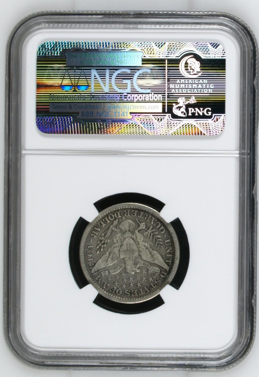 アメリカ バーバークォーター 1896S B*k様 大特年 発行数18.8万枚 PCGS