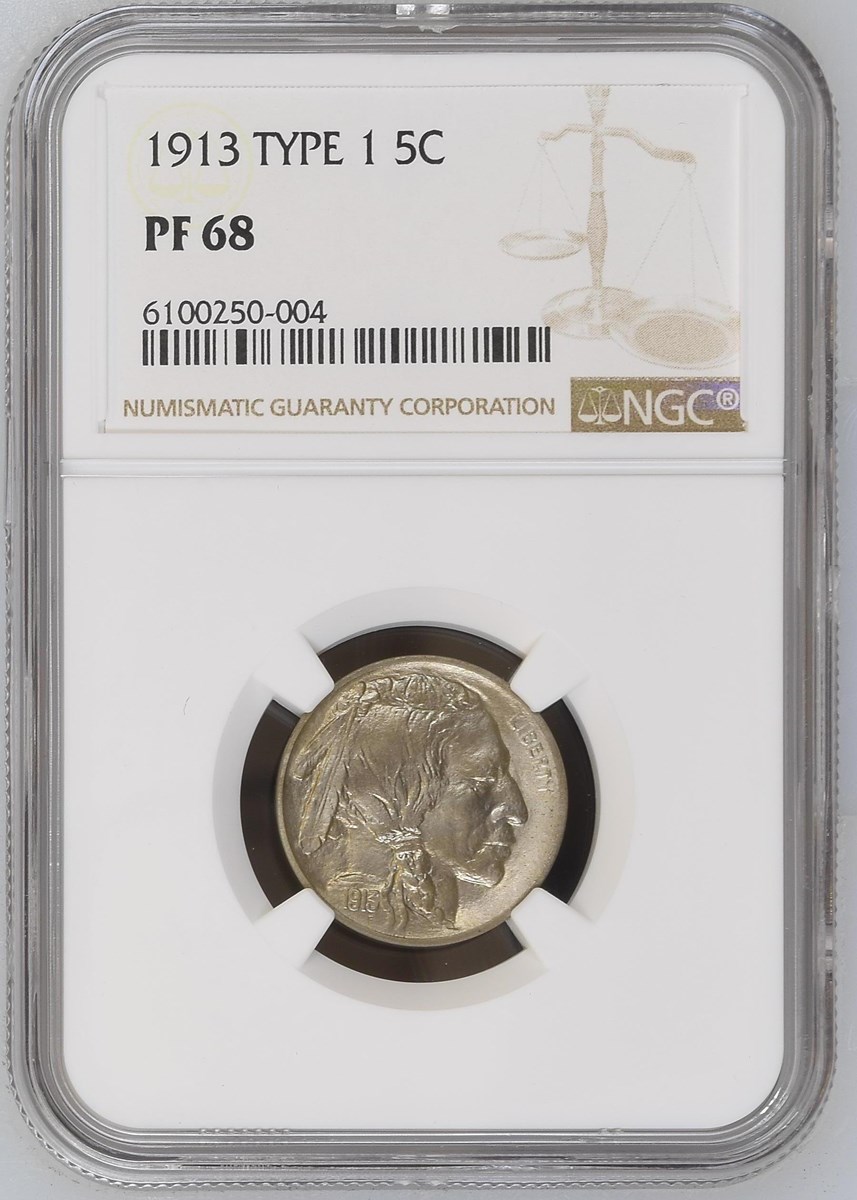 1913 TYPE 1 5C PF | Coin Explorer | NGC