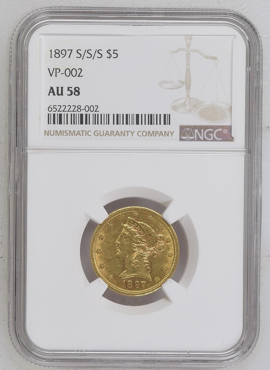 1897 S $5 MS | Coin Explorer | NGC