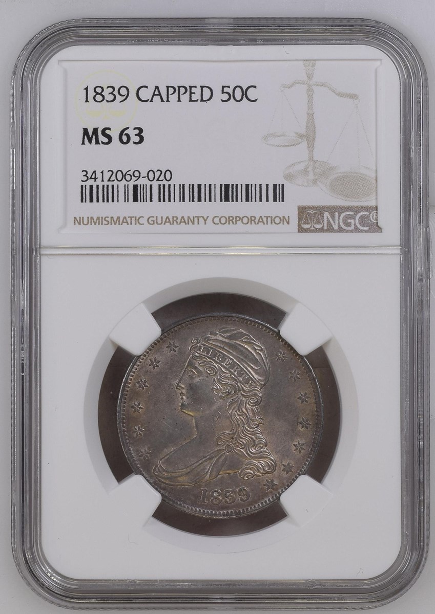 1839 CAPPED 50C MS | Coin Explorer | NGC 1839 CAPPED 50C MS | Coin Explorer | NGC