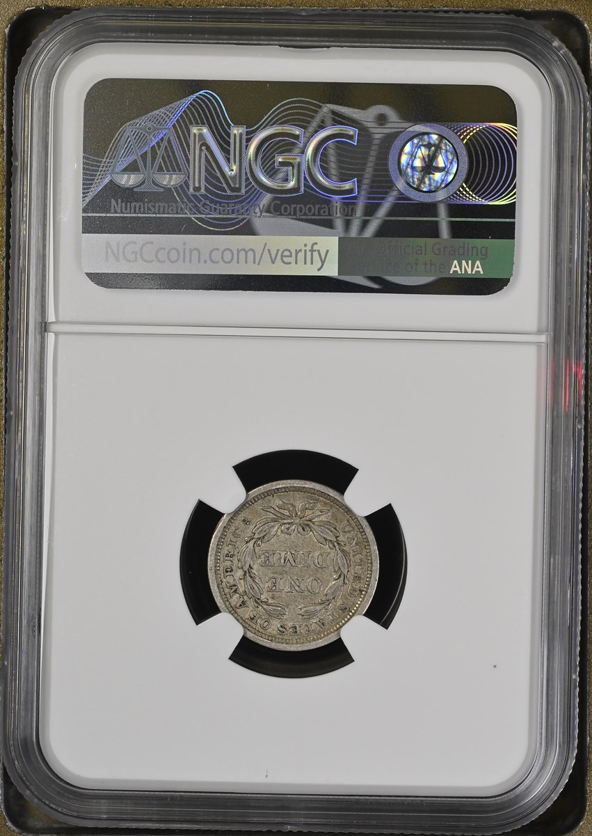 1843 10C MS | Coin Explorer | NGC