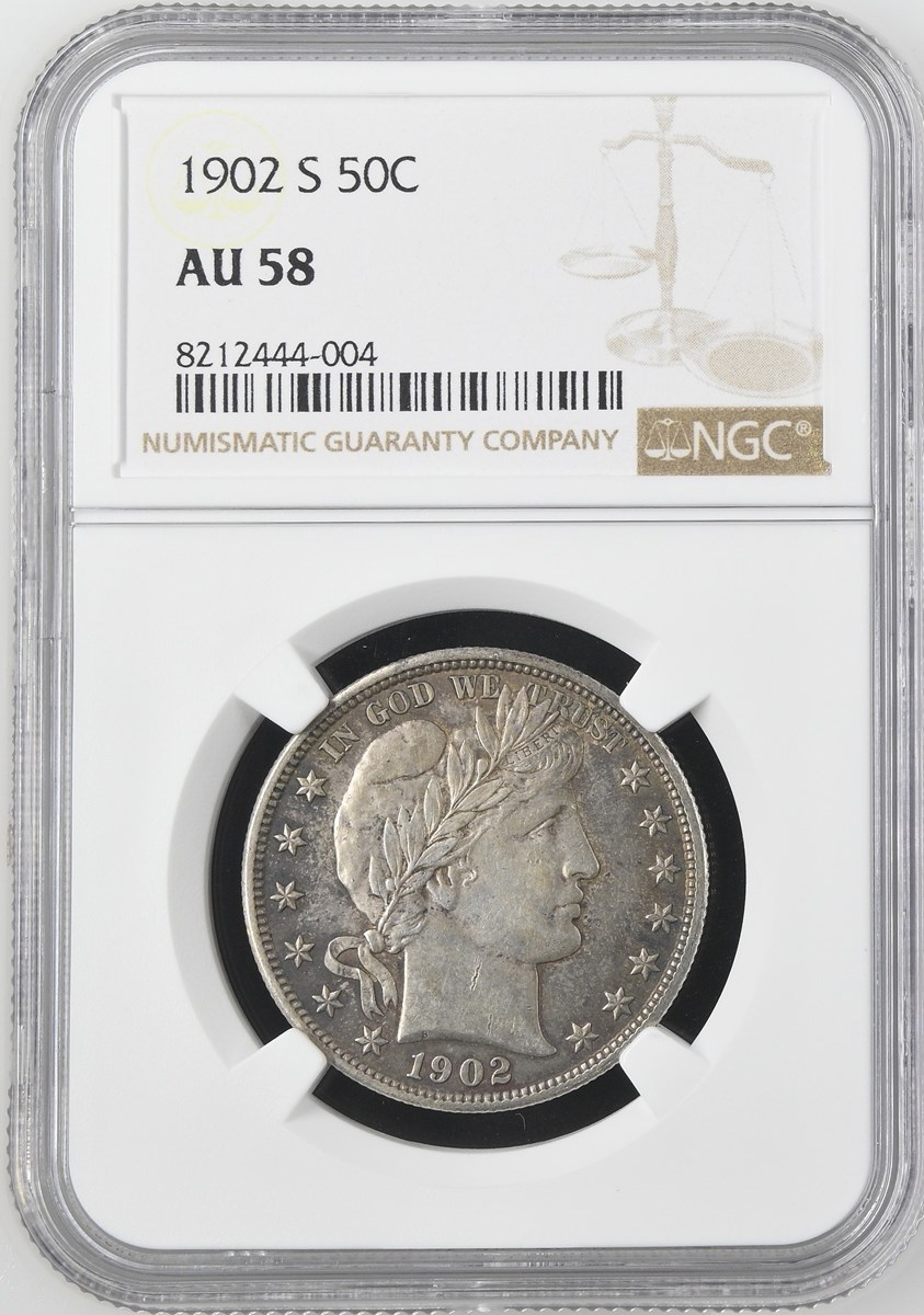 1902 S 50C MS | Coin Explorer | NGC