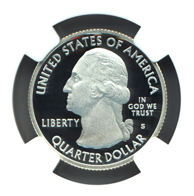 NGC PF69☆2010 アメリカ 25セント 銀貨 SV900 GC 2010 S SILVER MOUNT HOOD 25C PF | Coin Explorer | NGC