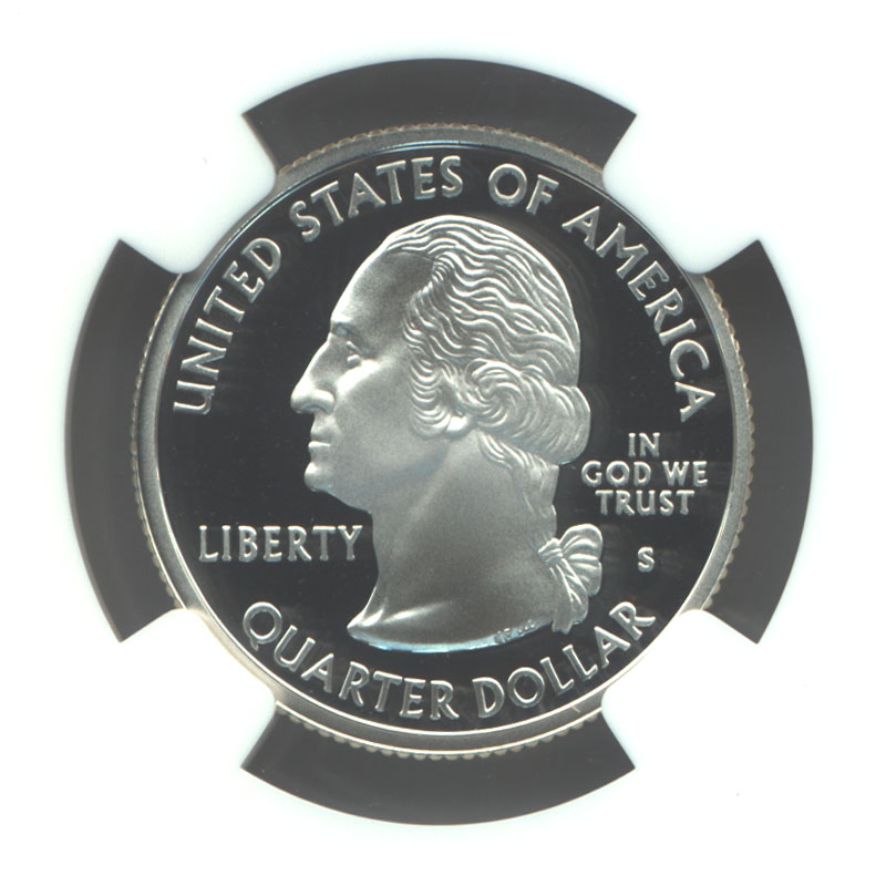 2002 S SILVER MISSISSIPPI 25C PF | Coin Explorer | NGC