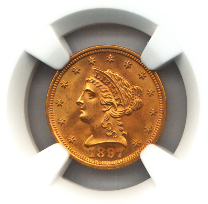 1897 $2.5 MS | Coin Explorer | NGC