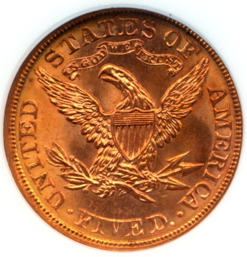 1903 $5 MS | Coin Explorer | NGC