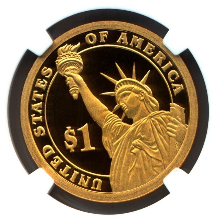 2012 S GROVER CLEVELAND 2ND TERM $1 PF | Coin Explorer | NGC