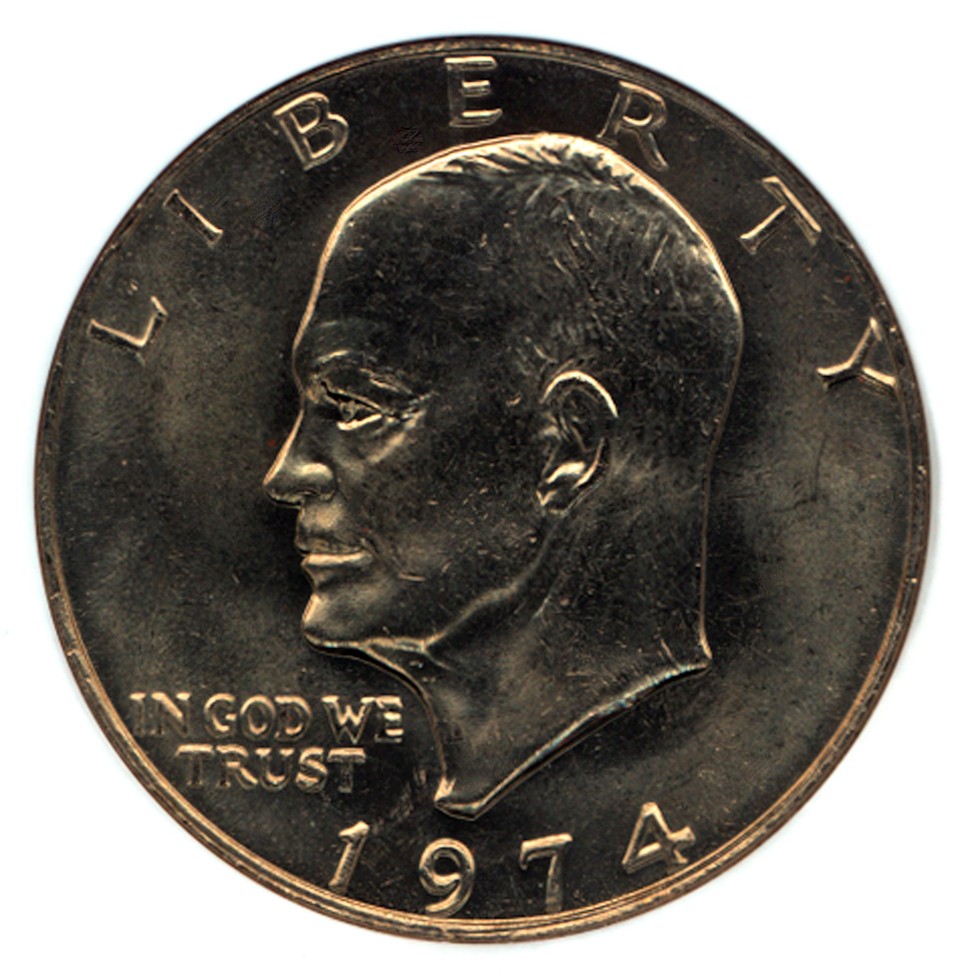 1974 1 MS Eisenhower Dollars NGC