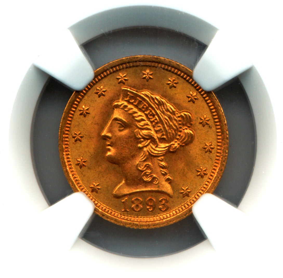 1893 $2.5 MS | Coin Explorer | NGC