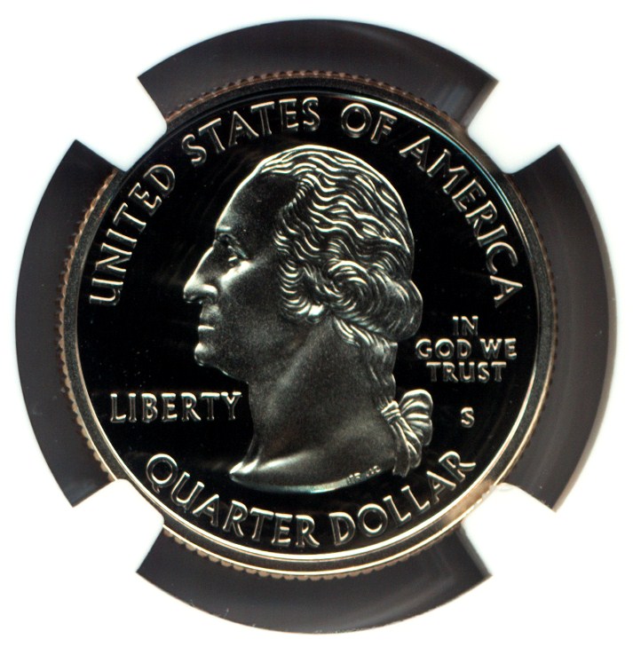 2002 S CLAD OHIO 25C PF | Coin Explorer | NGC
