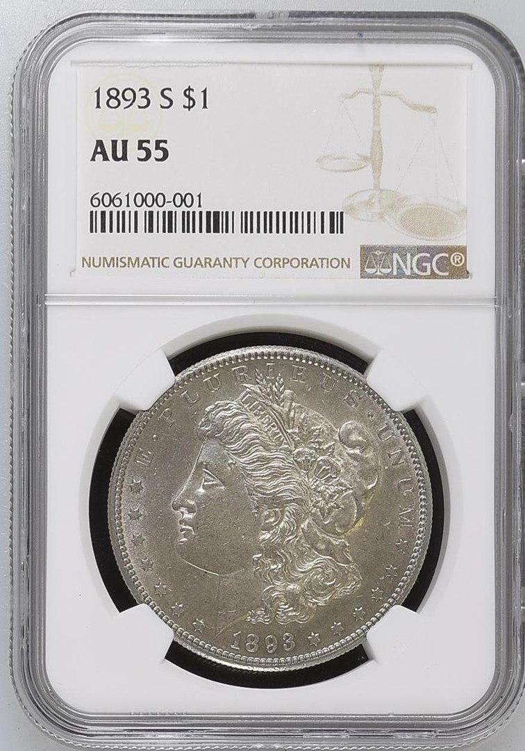 1893 S $1 MS | Coin Explorer | NGC
