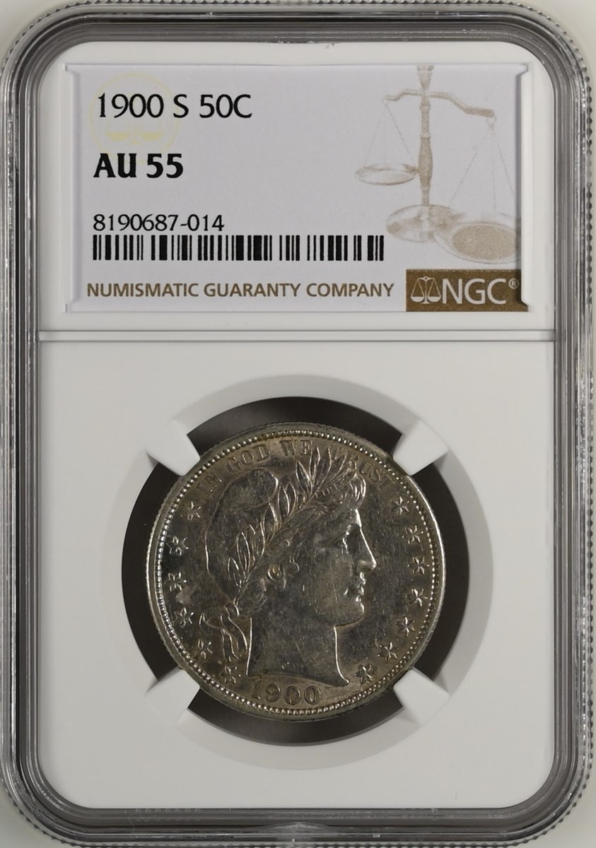 1900 S 50C MS | Coin Explorer | NGC