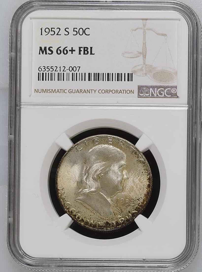 1952 S 50C MS | Coin Explorer | NGC