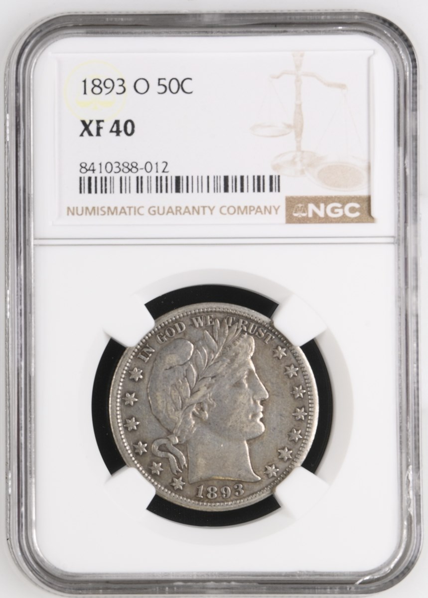 1893 O 50C MS | Coin Explorer | NGC