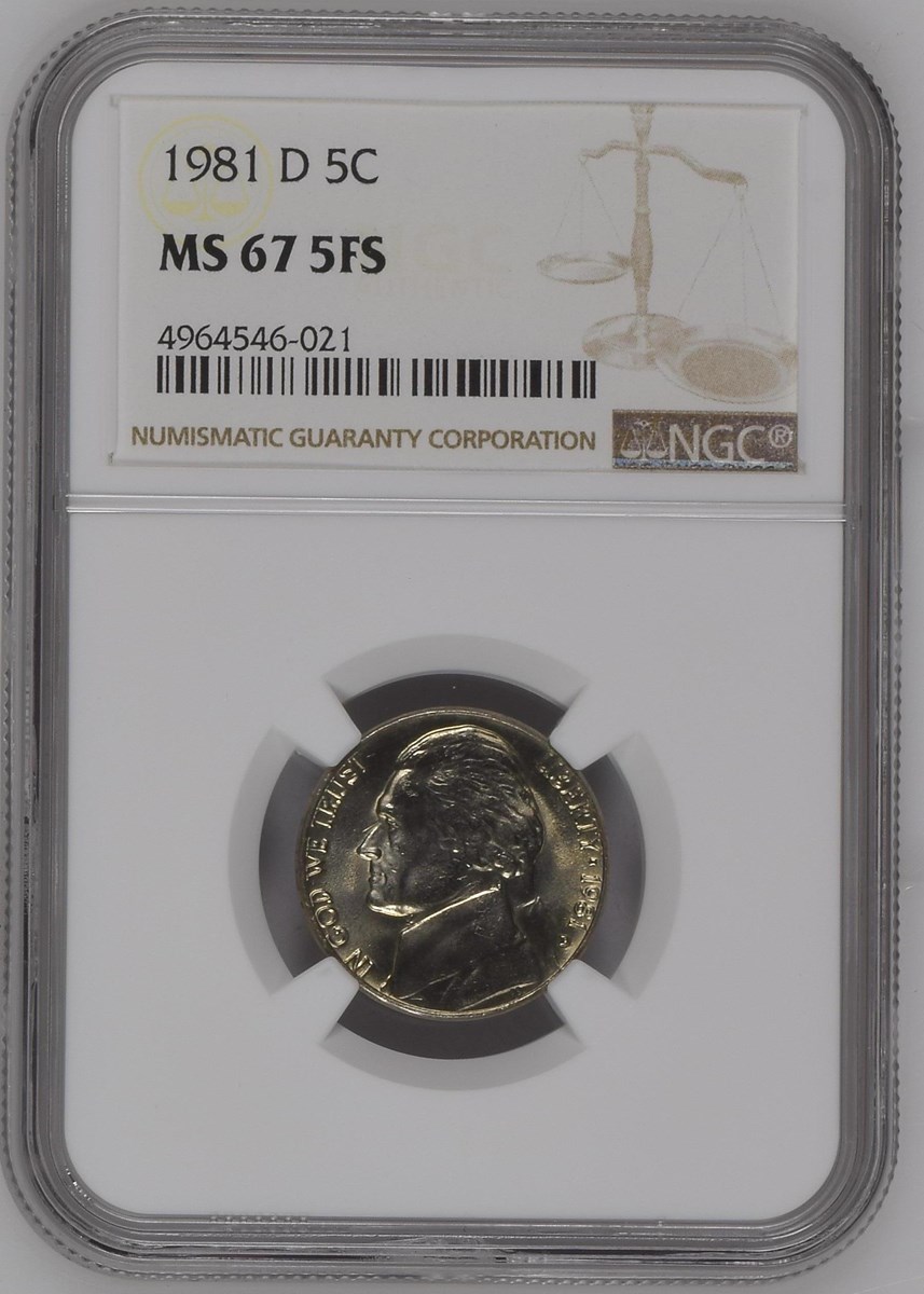 1981 D 5C MS | Coin Explorer | NGC