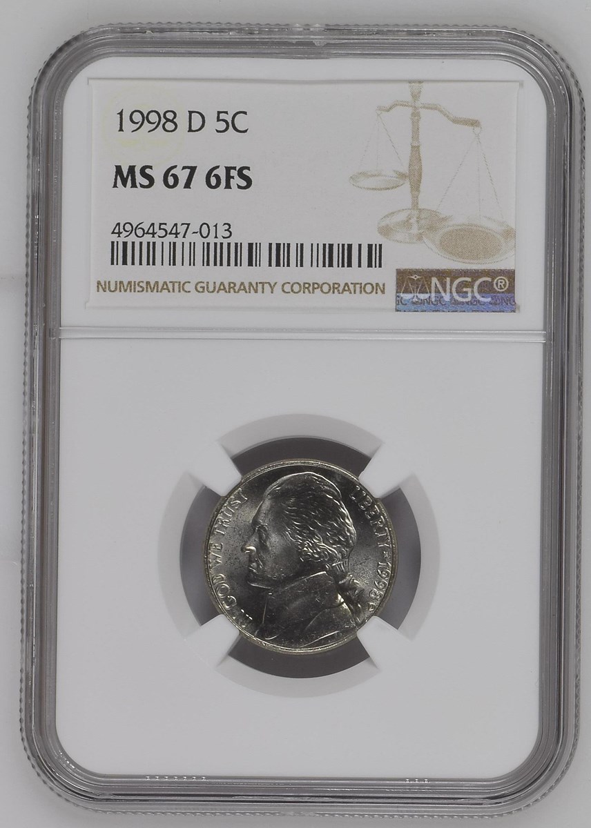 1998 D 5C MS | Coin Explorer | NGC