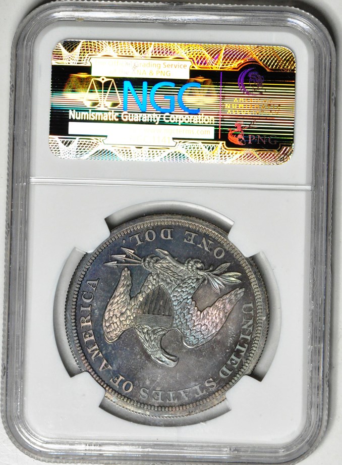 1865 $1 PF | Coin Explorer | NGC