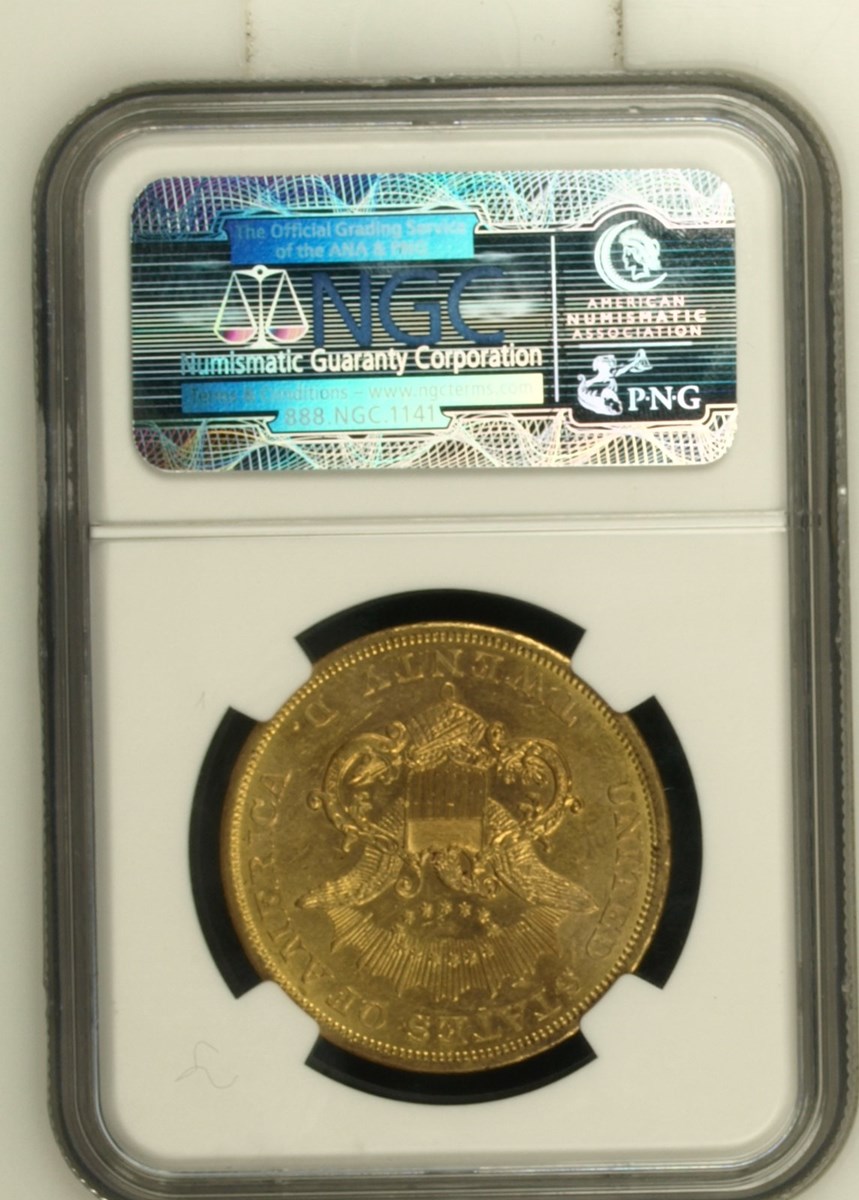 1861 O $20 MS | Coin Explorer | NGC