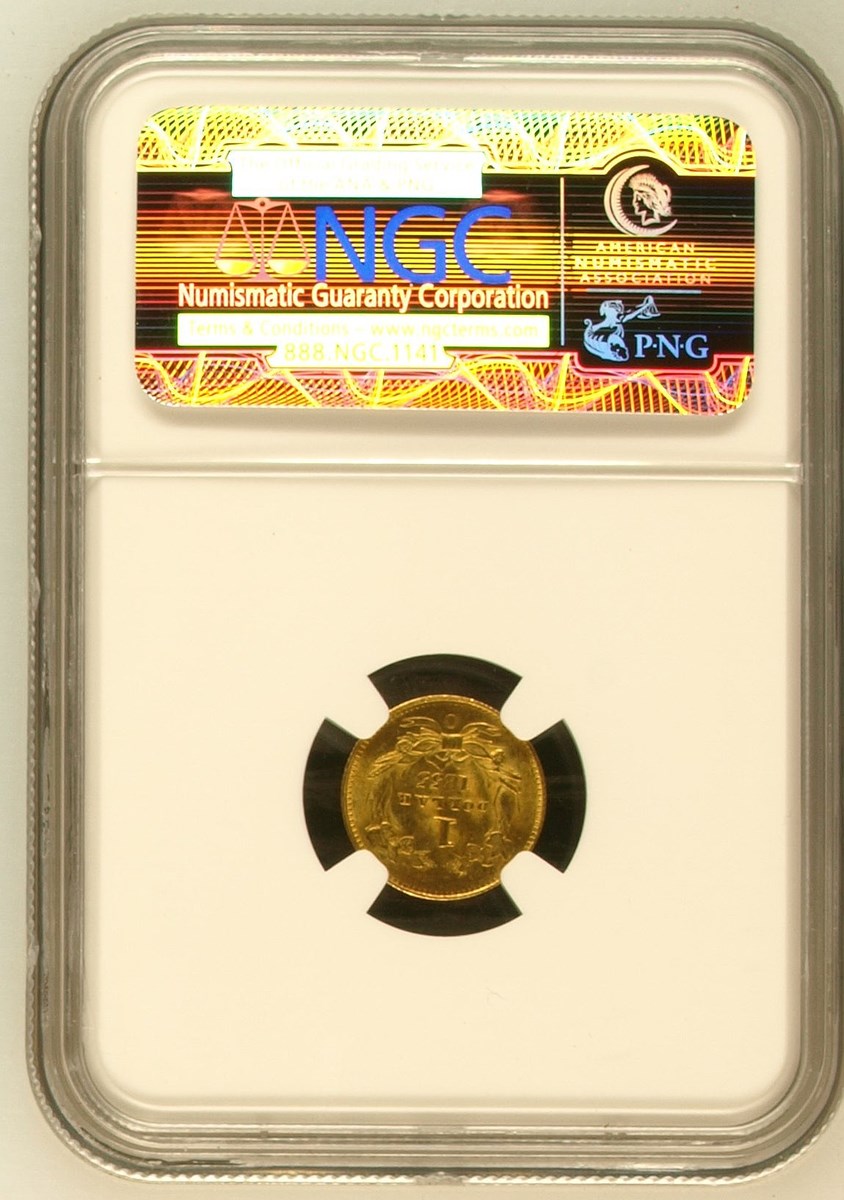 1855 O G$1 MS | Coin Explorer | NGC
