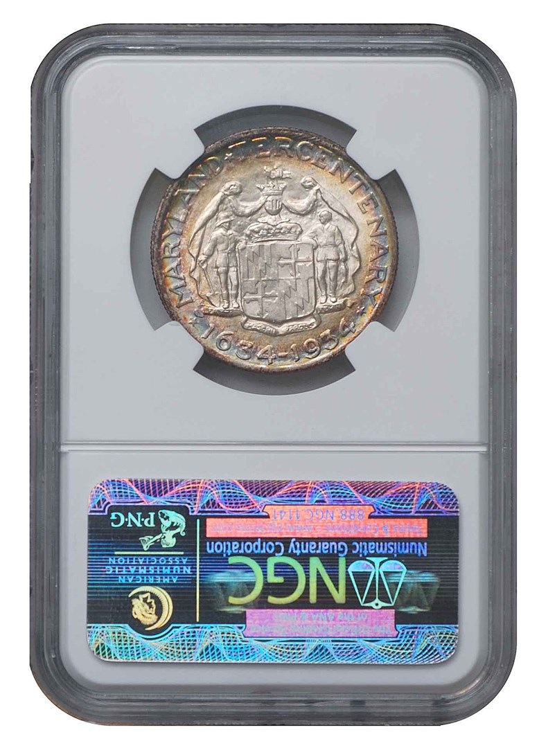 1934 MARYLAND 50C MS | Coin Explorer | NGC
