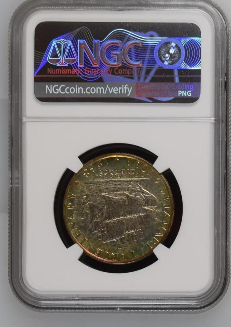 1936 DELAWARE 50C MS | Coin Explorer | NGC