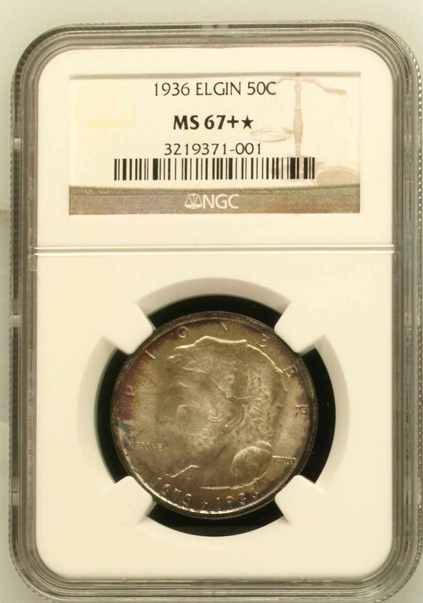 1936 ELGIN 50C MS | Coin Explorer | NGC