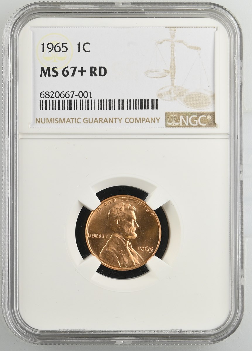 1965 1C MS | Coin Explorer | NGC