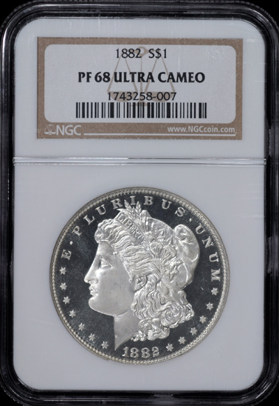 1882 $1 PF | Coin Explorer | NGC
